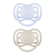Cumlík Canpol Babies Dental Air silikónový, symetrický 2ks/modrý